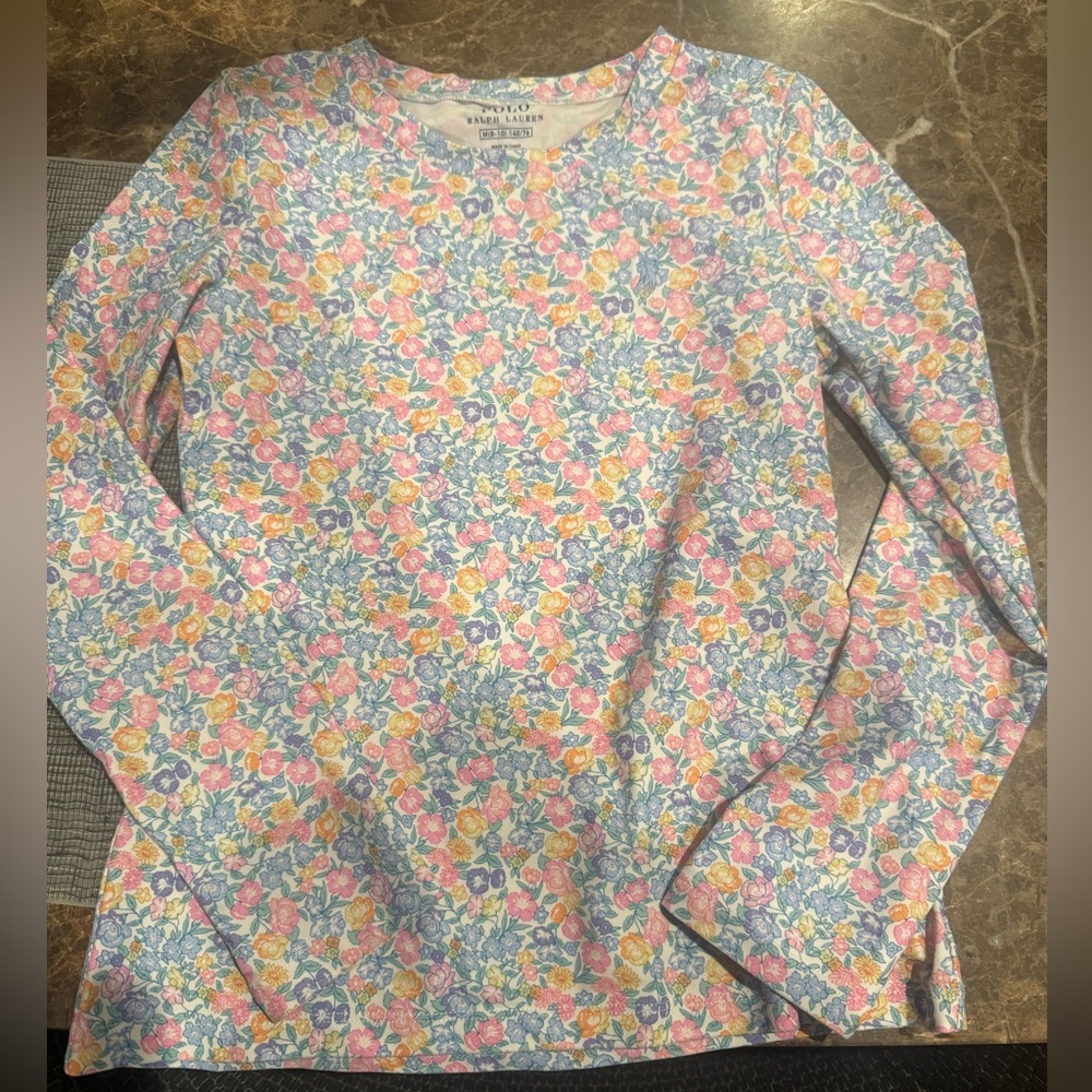 Polo by Ralph Lauren Rashguard with Pastel Blooms